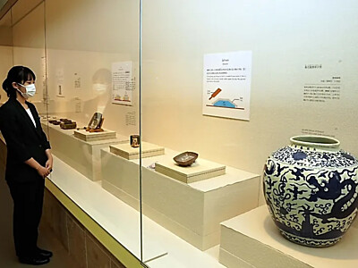 暮らしを彩る陶磁器の造形美を紹介　諏訪市のサンリツ服部美術館企画展