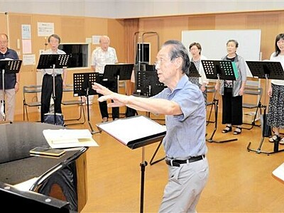 題材は「福井の川」...短歌、詩を合唱で披露　福井コールアカデミー、9月24日に定期演奏会