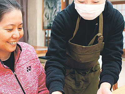 中華そばで冬もにぎわい　上市・日石寺門前に「あざみ大岩本店」、自家製平打ち麺たっぷり