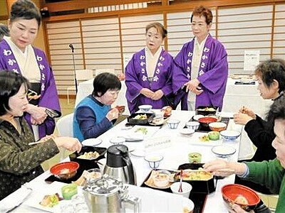 山内かぶら　新作８料理　小浜「女将の会わかさ会」発表