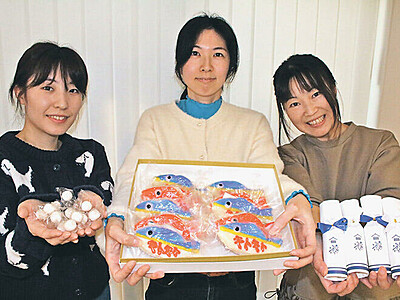 被災地の食でギフト　富山県高岡市の麻田が企画、利益を復興支援に