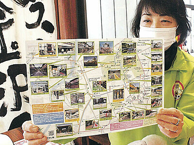 まちなか「テクテク」して　新幹線敦賀開業へ観光マップ改良　金沢もてなし隊