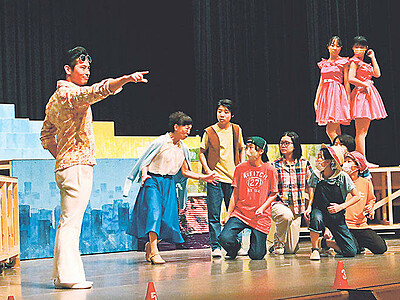 県西部の小中高生ら稽古に熱　砺波で３月２日・３日にミュージカル